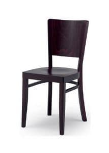 300, Stuhl aus Holz fr Wohn-und Objektbereich
