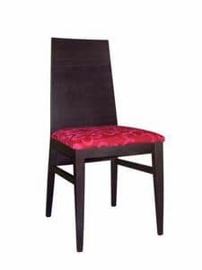 Ambra, Moderner Stuhl mit voller Rckenlehne, fr den Objektbereich