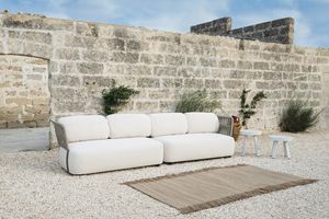SOFT, Outdoor-Sofa bestehend aus 2 Elementen