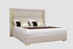 Aurora, Gepolstertes Bett im modernen Stil