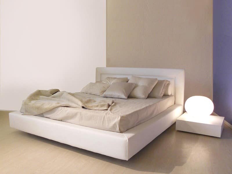 Master, Einfachen Stil moderne Bett mit breiten Rahmen