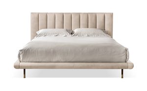 Mirage Easy Bett, Polsterbett mit vertikal gen�htem Kopfteil