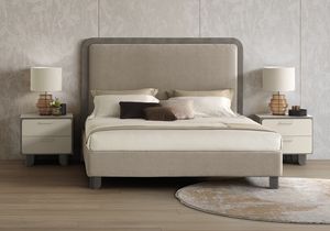 PERLA gepolstertes Bett, Komplett gepolstertes Bett