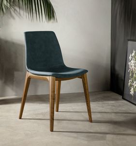 ARALIA, Stuhl mit weichen und eleganten Linien