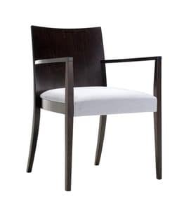 Ecoes sedia con braccioli, Stuhl mit Armlehnen, minimalistischen Stil, voll zurck