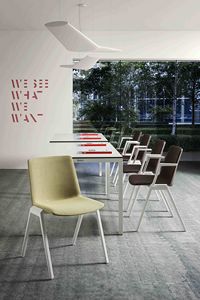 Jubel, Bequemer Stuhl mit minimalistischem Design