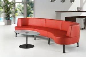 ZEN 731 - 732, Moderne modulare Sofa ideal für Bars und Hotels