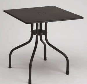Arturo square table, Platz Metalltisch fr Outdoor, 80x80 cm