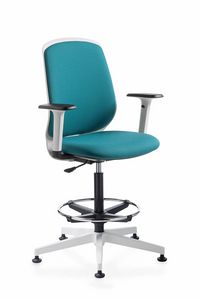 Key Smart stool, Gepolsterter Hocker, für Büro und Empfang