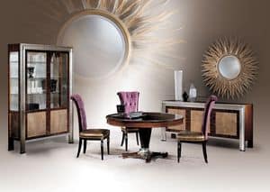 Dec Tre Diningroom, Runder Esstisch, klassischen Luxus-Stil