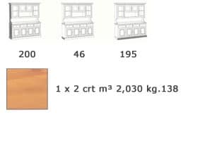 VAD/4, Massivholz Sideboard, für rustikale Wohnzimmer