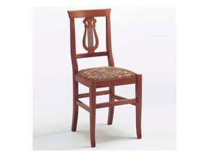112 B, Stabilen Stuhl aus Holz und Stroh, fr Tavernen und Bars