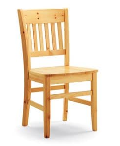 Dora, Rustikal Stuhl komplett aus Kiefer, fr private und contrac Verwendung