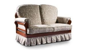 Arkansas, Klassisches Sofa, abnehmbarem Stoff, umweltfreundliche