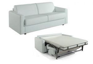 Art. 11949 Maxi-Schlafsofa aus Kunstleder, Maxi-Schlafsofa, umwandelbar in ein bequemes Doppelbett