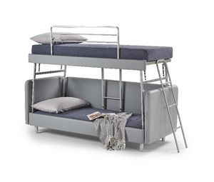 Art. 30233 Etagenbettsofa mit R�ckenlehne, Sofa umwandelbar in ein Etagenbett