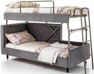 Art. 31215 Etagenschlafsofa im Daybed-Stil, Umwandelbares Tagessofa in ein Doppel-Etagenbett