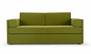 Art. 36508 Einzelschlafsofa mit Stauraum, Sofa umwandelbar in ein Einzelbett, mit Container