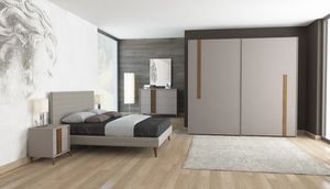 Livia, Schlafzimmer mit klaren Linien und minimales Design