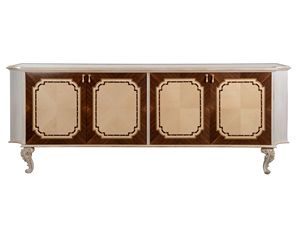 Anrichte 25-1013, Elegantes 4 -Door -Sideboard