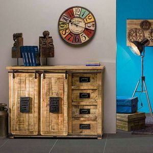 Anrichte 2A 4C Newport, Sideboard im industriellen Stil