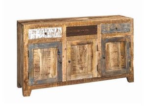 Anrichte 3A 3C Brest, Sideboard mit 3 Tren und 3 Schubladen