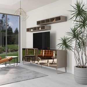 Giunone 4A L240, Sideboard mit bronzefarbener Spiegeloberfl�che