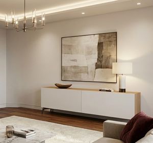 Modernes, ma�geschneidertes Sideboard, Modernes Sideboard mit essentiellen Linien, lackiert, ma�gefertigt