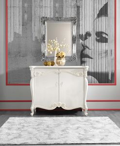 Puccini Art. 7607, Sideboard aus lackiertem Holz