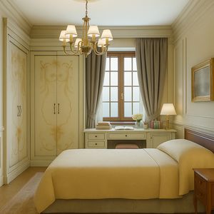 Ma�geschneiderter Eckkleiderschrank, Ma�geschneiderter Eckschrank im klassischen Stil