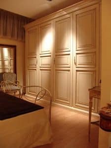 Priori, Kleiderschrank mit 4 Türen für Hotels und Villen