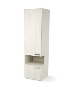 Art. 31162 Kleiderschrank mit integriertem Nachttisch, Kleiderschrank mit integriertem Nachttisch, f�r Hotelzimmer