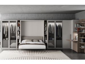 Design, Schlafzimmermöbel mit Klappbett