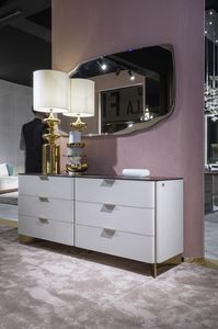 Glamis Kommode, Kommode mit einem zeitgenssischen Design mit klaren Linien