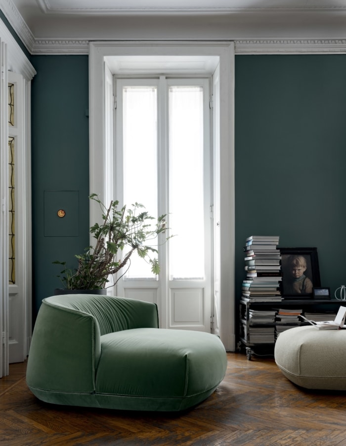 Indoor-Sessel mit weicher Polsterung