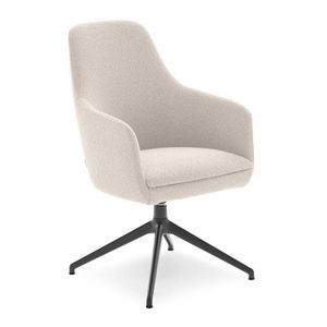 Danielle 03633, Sessel mit Drehgestell aus Aluminium