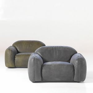 Piumotto Sessel, Design Sessel mit abgerundeten Formen