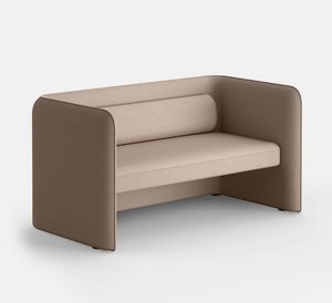 Kumo DB, 2-Sitzer-Sofa fr das Bro, mit Stoff bezogen