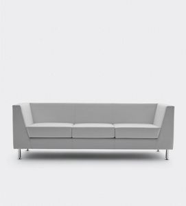 NAXOS, Sofa mit klarem Design, Oberflächen auf höchstem Niveau, für das Wohnzimmer und Büro