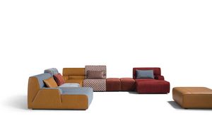 Babouche, Modulares Sofa mit elektrischen Entspannungsfunktionen