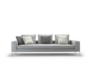 Blackjack, Modernes Sofa mit komplett abnehmbarer Polsterung