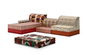 California, Modulare Sofas, exzentrisch in Farben und Stoffen