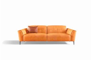 Charles, Sofa mit einem einfachen und strengen Design