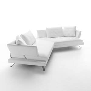 DY.KO Ecke, Corner Design Sofa, mit abnehmbarem Deckel