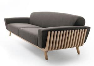 Hamper sofa, Sofa mit Holzrahmen, fr Wartezimmer