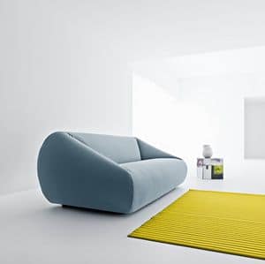 LECOCCOLE Sofa, Design Sofa, Jahre 60/70 Stil, weich und Kuvertierung