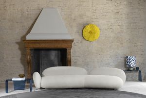 Litos, Sofa inspiriert von Kieselsteinen, die vom Wasser geglttet wurden