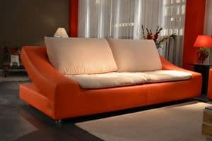Marathon, Sofa mit ursprngliche Form, handgefertigt aus echtem Leder