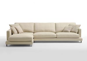 Max, Elegantes Sofa mit gro�z�giger Daunenpolsterung