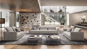 Minuetto, Modulares Sofa mit hohem Komfort